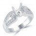 0.60 Ct Round Cut Diamond Semi Mounting Engagement Ring 0.60 Ct Round Cut Diamond Semi Mounting Engagement Ring